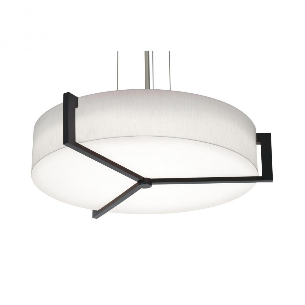 Apex 27'' LED Pendant,120-277V,5 CCT,ES,LW