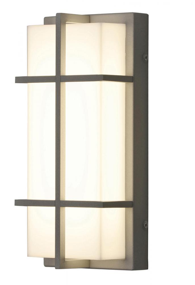 Avenue LED Outdoor Sconce - 12'' - Textured Grey