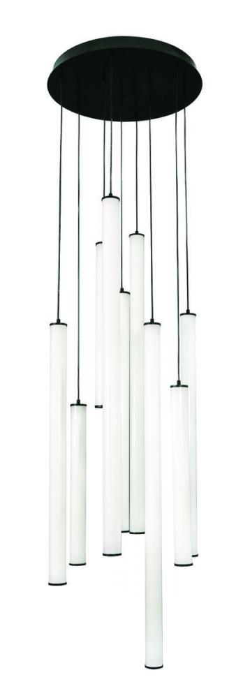 Caden 9 Light LED Round Pendant