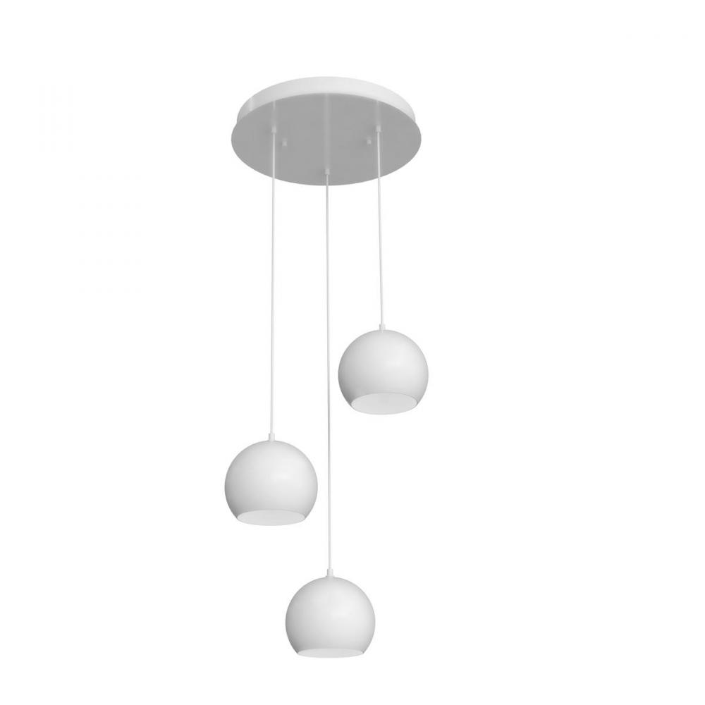 Roxy 3 Light Round Pendant