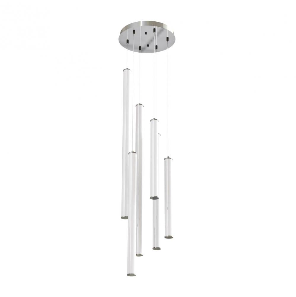 Caden 6 Light LED Round Pendant