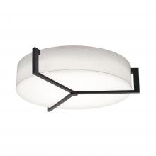 AFX Lighting, Inc. APF2432L5AJUDES-LW-MSBB - Apex 27'' LED Ceiling,120-277V,5 CCT,ES,LW,MS,BB