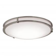 AFX Lighting, Inc. CAF142400L5AJD1-BB - Carlisle 19'' LED Flush,120V, 5AJ CCT,Batt