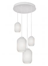 AFX Lighting, Inc. CALP99WHRND4 - Callie 4 Light Round Pendant