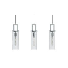 AFX Lighting, Inc. HOUP04MBSNLNR3 - Houston 3 Light Linear Pendant,60W,SN