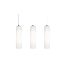 AFX Lighting, Inc. LEOP0412MBBKLNR3 - Leo 3 Light Linear Pendant,120V,60W,BK