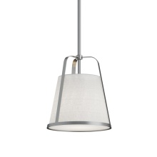 AFX Lighting, Inc. LIZP10MBSN - Lizzette 10'' Med Base Pendant,120V,SN
