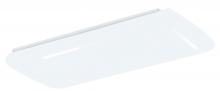 AFX Lighting, Inc. RC417R8 - Lighting by AFX RC417R8 Rigby Narrow Floating Cloud, 4-17 Watt T8, White Diffuser