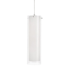 AFX Lighting, Inc. VIP04LAJUDSNWH - View 05'' LED Pendant,120-277V,10W,5 CCT,SN