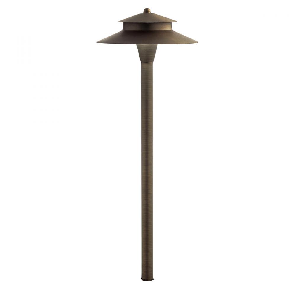 Mission Brass LED Path Light