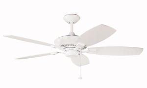 Canfield 52" Fan White