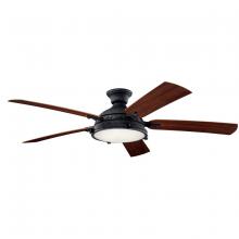 Kichler 310017DBK - 60 Inch Hatteras Bay Fan