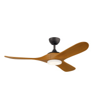 Kichler 310552AVI - 52" Mylo Ceiling Fan with Satin Etch Cased Opal Glass in Anvil Iron with Honey Maple Wood Blades