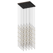 Sonneman 2168.33C-22-J20 - Cosmic Cube 20" LED Pendant (2200K) w/20' Cords