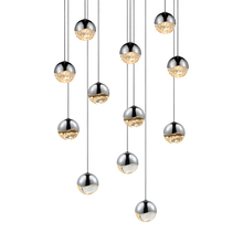 Sonneman 2917.01-SML - 12-Light Round Small LED Pendant