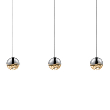 Sonneman 2920.01-MED - 3-Light Rectangle Medium LED Pendant