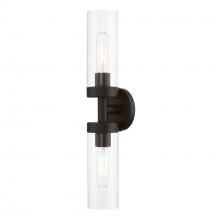 Livex Lighting 16172-07 - 2 Light Bronze ADA Vanity Sconce