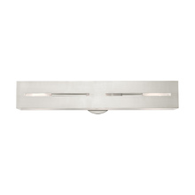 Livex Lighting 16683-91 - 3 Lt Brushed Nickel ADA Vanity Sconce