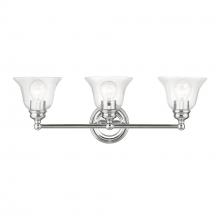 Livex Lighting 16943-05 - 3 Light Polished Chrome Vanity Sconce