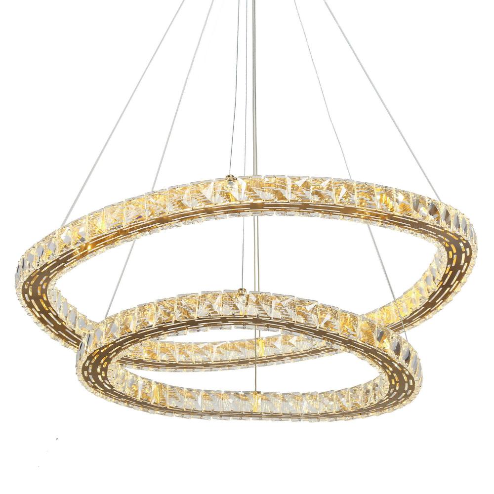 Metorcalipia 2-Light LED Chandelier