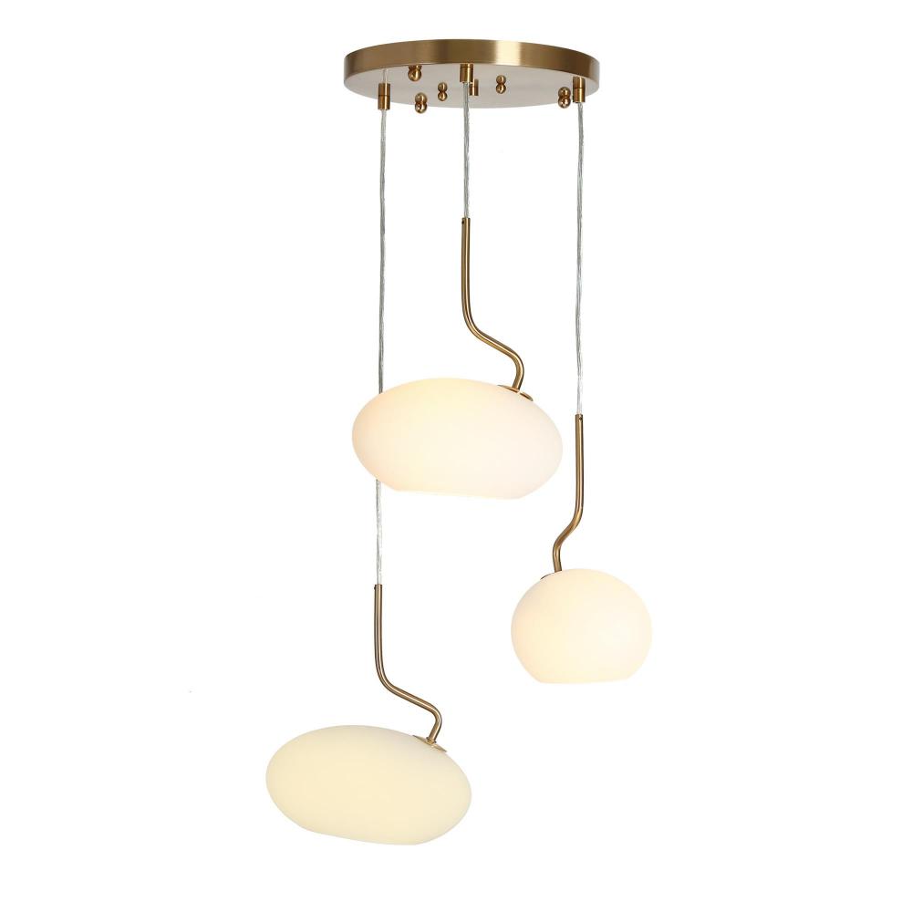 Deglupta 3-Lights Chandelier