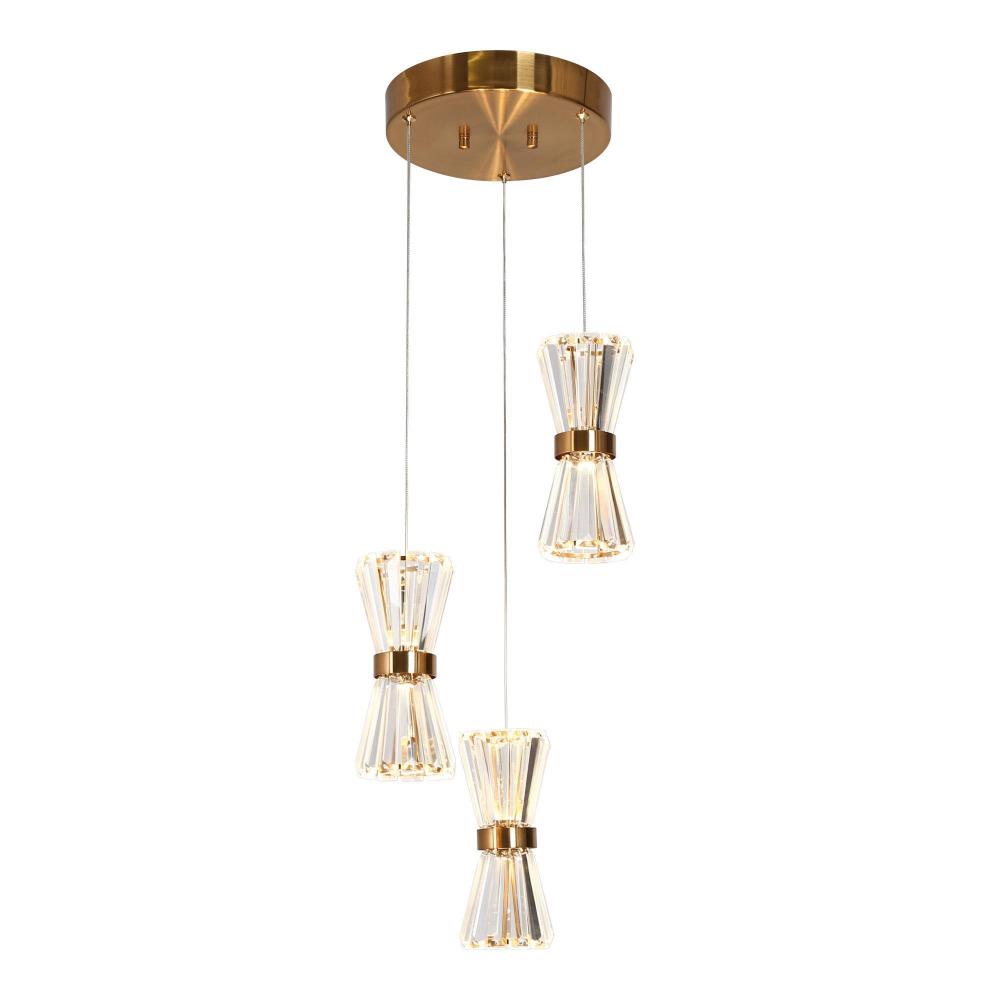 Katsumata 3-Light LED Chandelier