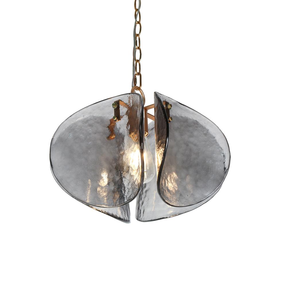 Rajinloosm 1-Light Medium Gold Pendant Light