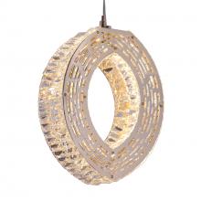 LNC Home HA04998 - Brusmogan 1-Light LED Chandelier