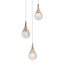 LNC Home HA05113P3 - Dandelion 3-Light LED Chandelier