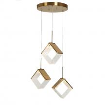 LNC Home HA05142P3 - Cendrillon 3-Lights LED Chandelier