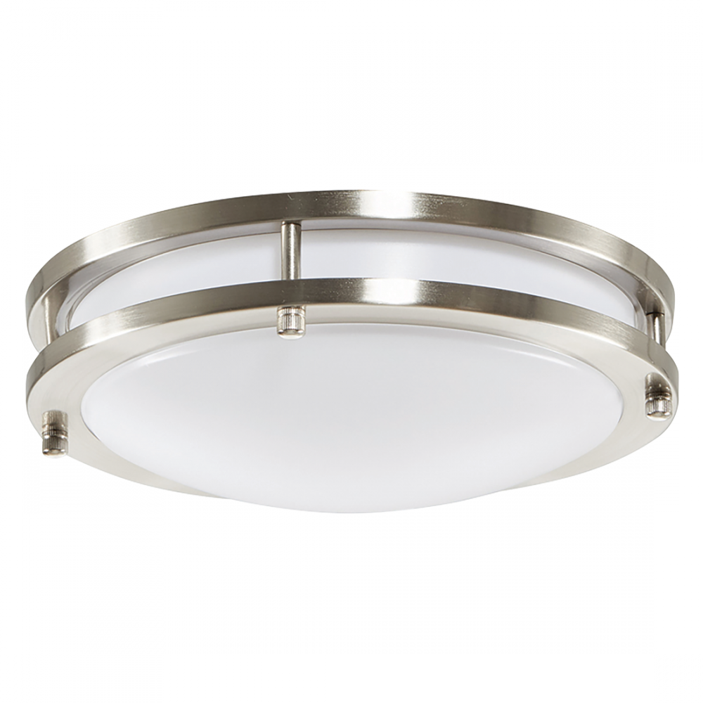 LED10"FLUSH/CHROME/5CCT/D