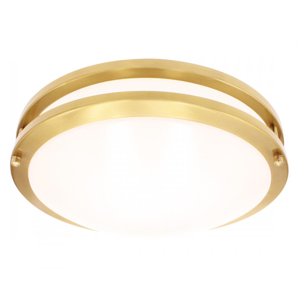 LED10"FLUSH/DR/BRS/5CCT/D