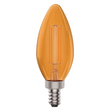 Luxrite LR21746 - LED4.5CTC/ORANGE/E12/FIL