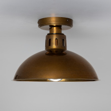 Mullan Lighting MLBCF008POLBRSCL - Talise Ceiling Light | Polished Brass | Clear Glass