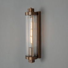 Mullan Lighting MLBWL141NATBRS - Louise Wall Light | Natural Brass