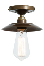 Mullan Lighting MLCF17ANTSLV - Reznor Flush Ceiling Fitting | Antique Silver