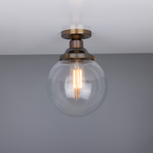 Mullan Lighting MLCF33ANTSLV - Riad 7.75íí Globe Ceiling Light | Antique Silver