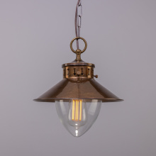 Mullan Lighting MLP034POLBRS - Boyd Pendant Polished Brass (GL106)