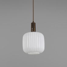 Mullan Lighting MLP483SATBRS - Nahla Pendant | Satin Brass