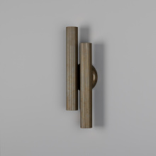 Mullan Lighting MLWL450POLBRS - Double Royce Wall Light | Polished Brass