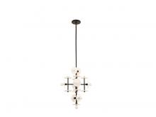 Savoy House 1-1590-9-50 - Amani 9-Light Pendant in Black Cashmere