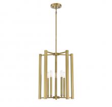 Savoy House 3-7701-5-322 - Benson 5-Light Pendant in Warm Brass