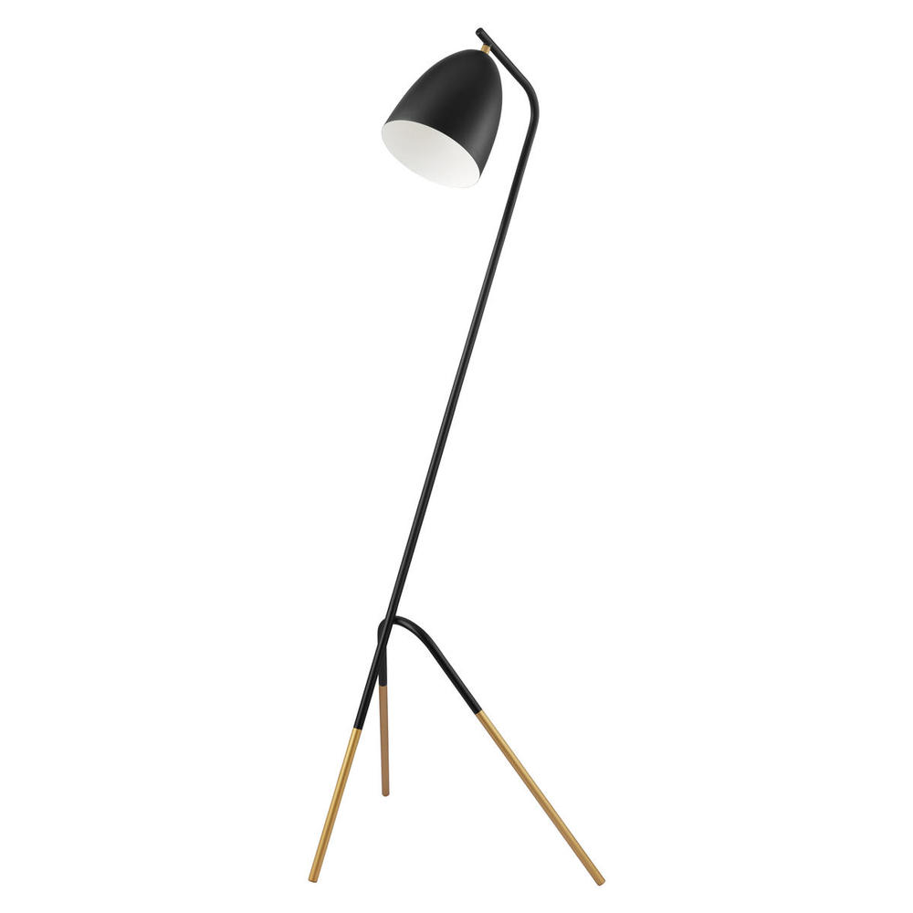 Westlinton - Floor Lamp Black and Gold Finish 60W