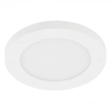Eglo 203913A - 5" LED Round Ceiling Light w/ White Finish & White Diffuser