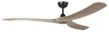 Eglo 235370-7227A - 72" WILLIWAW c/fan, Black/Driftwood