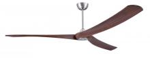 Eglo 235370-8432A - 84" WILLIWAW c/fan, Br.Nickel/Acacia