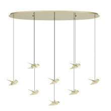 Eglo 390397A - 8L 3CCT LED Pendant Light