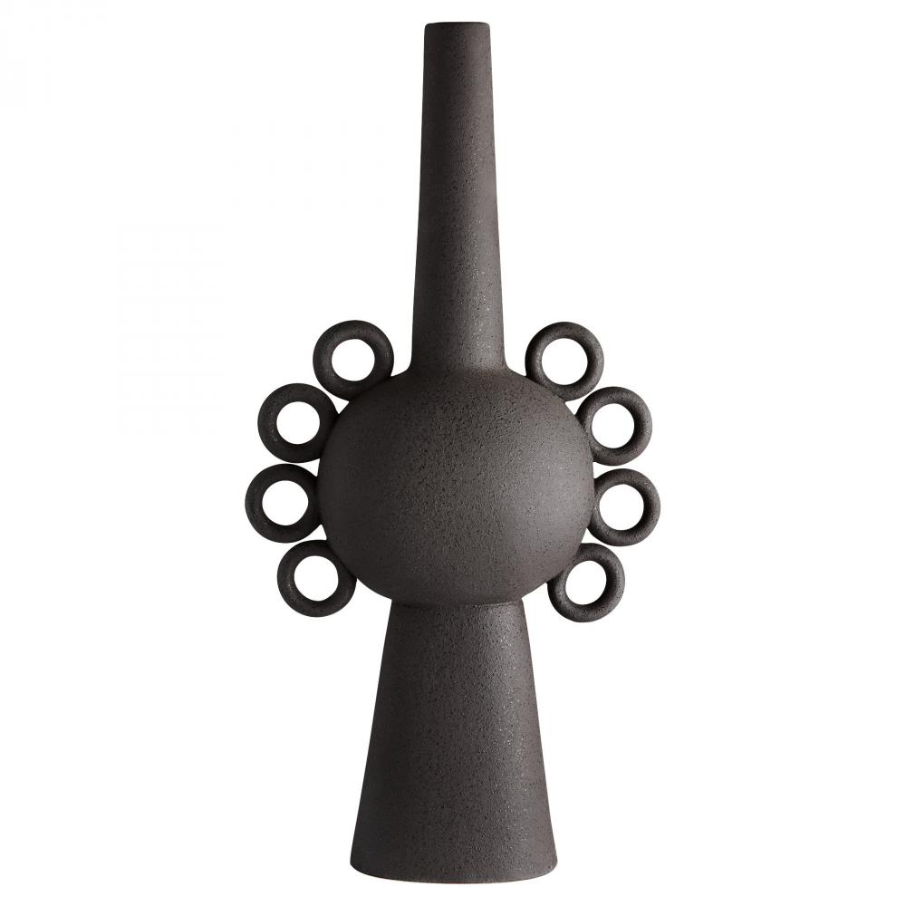 Ringlets Vase | Black | Large
