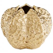 Cyan Designs 10800 - Pores Vase | Gold  | Small