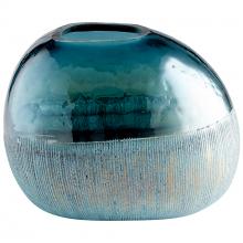 Cyan Designs 11072 - Cape Caspian Vase | Blue | Small